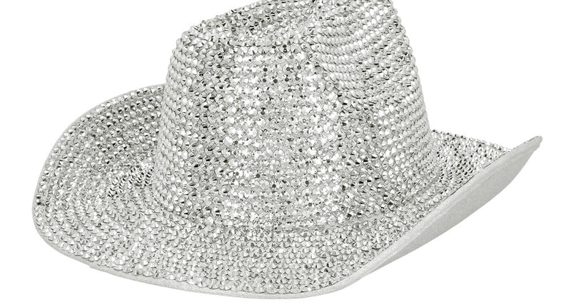 E-Carnavalskleding.nl Cowboyhoed Tomorrow zilver