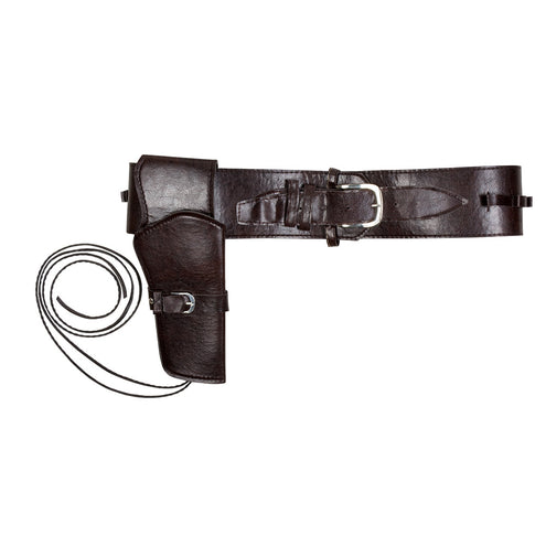 E-Carnavalskleding.nl Cowboyholster bruin luxe