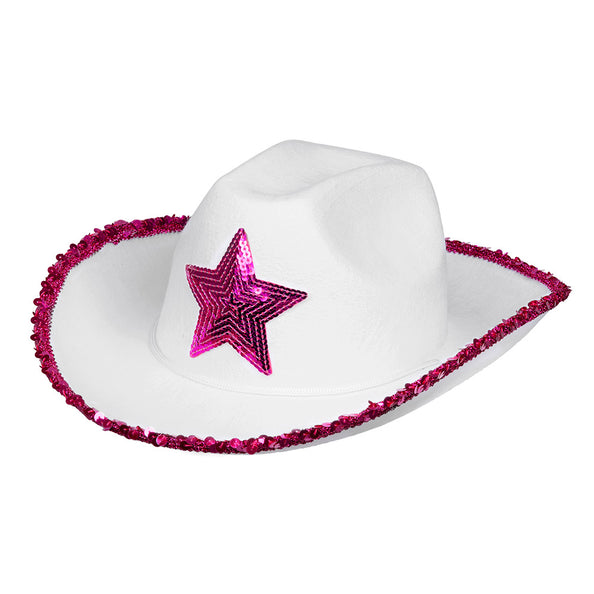 E-Carnavalskleding.nl Cowgirl hoed Rodeo star