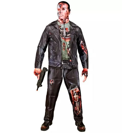 E-Carnavalskleding.nl Cyborg kostuum Timo zombie
