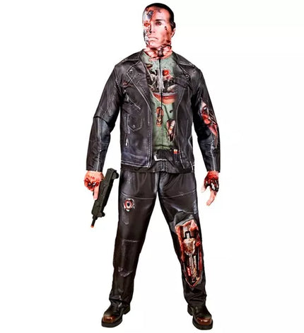 E-Carnavalskleding.nl Cyborg kostuum Timo zombie