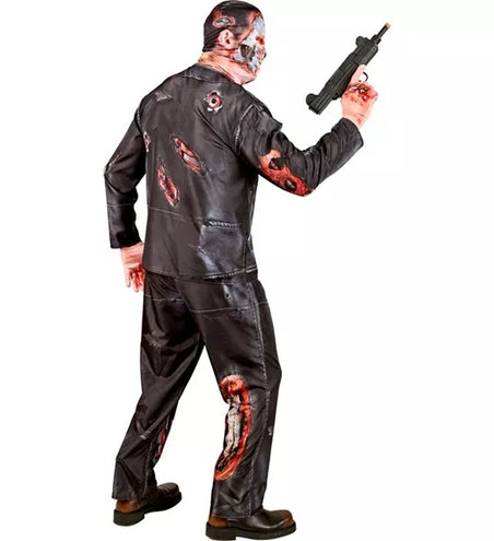 E-Carnavalskleding.nl Cyborg kostuum Timo zombie