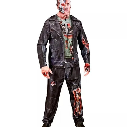E-Carnavalskleding.nl Cyborg kostuum Timo zombie