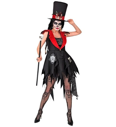 E-Carnavalskleding.nl Dag van de doden jurk Anouk dames