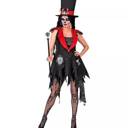 E-Carnavalskleding.nl Dag van de doden jurk Anouk dames
