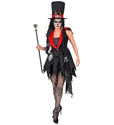 E-Carnavalskleding.nl Dag van de doden jurk Anouk dames