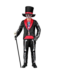 E-Carnavalskleding.nl Dag van de doden kostuum jongen Sanne kinderen