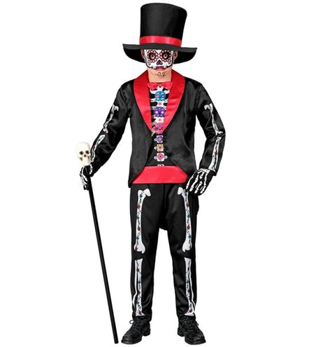 E-Carnavalskleding.nl Dag van de doden kostuum jongen Sanne kinderen