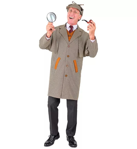 E-Carnavalskleding.nl Detective kostuum Bram Sherlock Holmes