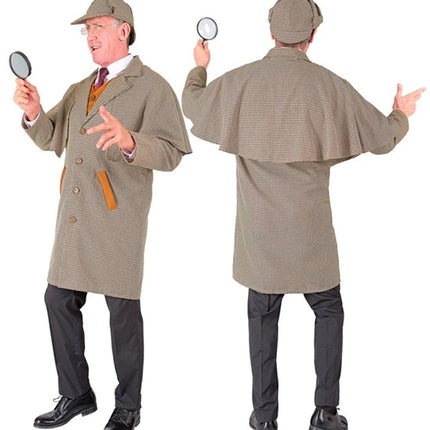 E-Carnavalskleding.nl Detective kostuum Bram Sherlock Holmes