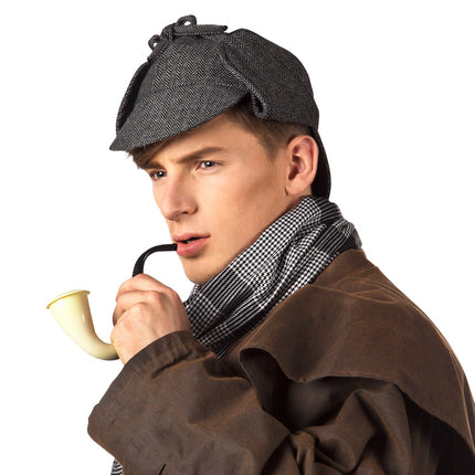 E-Carnavalskleding.nl Detective pet Sherlock Holmes