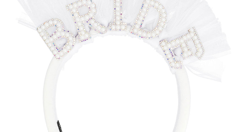 E-Carnavalskleding.nl Diadeem 'Bride'