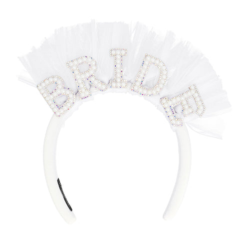 E-Carnavalskleding.nl Diadeem 'Bride'