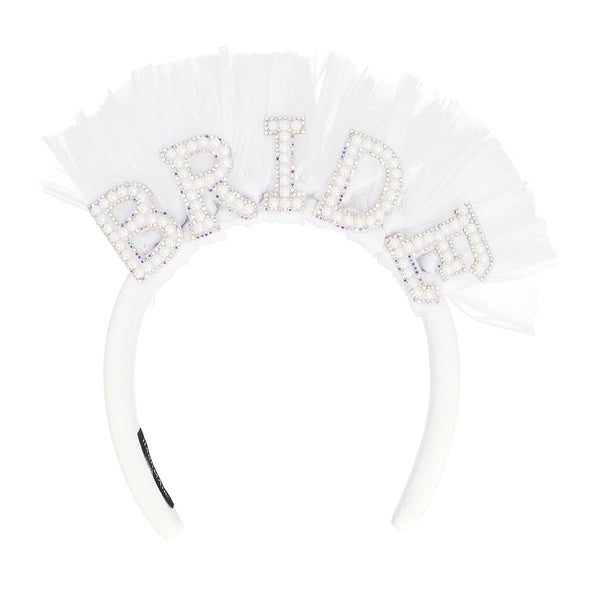 E-Carnavalskleding.nl Diadeem 'Bride'