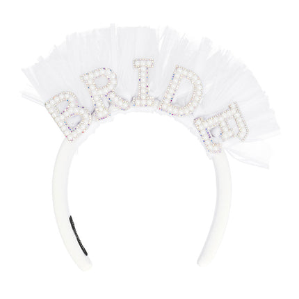E-Carnavalskleding.nl Diadeem 'Bride'