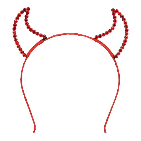 E-Carnavalskleding.nl Diadeem Devil diamond