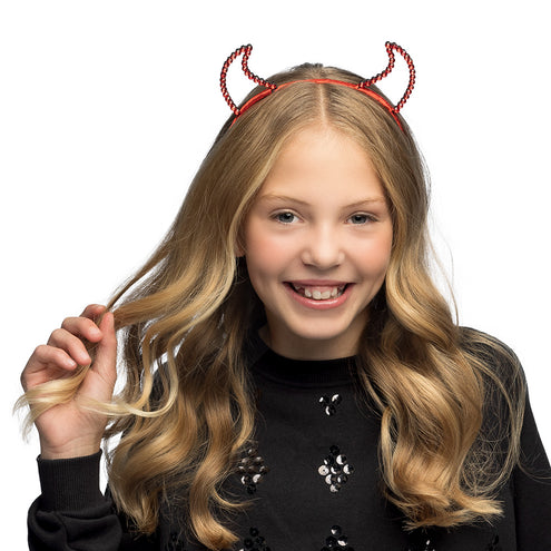 E-Carnavalskleding.nl Diadeem Devil diamond
