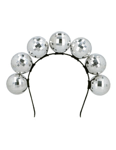 E-Carnavalskleding.nl Diadeem Disco ballen groot fever