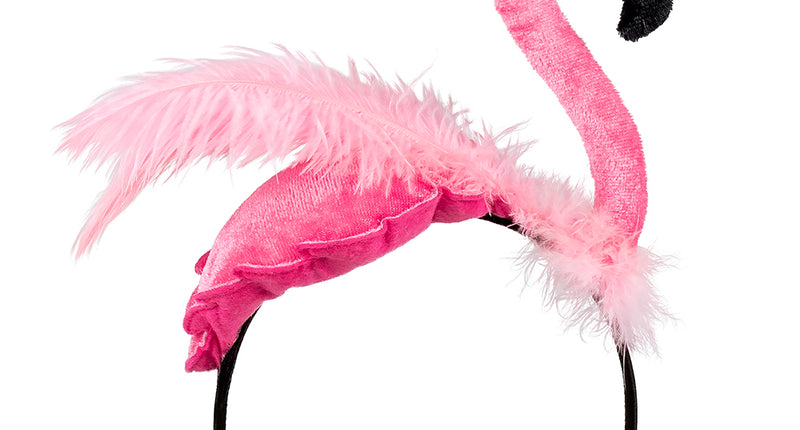 E-Carnavalskleding.nl Diadeem Flamingo