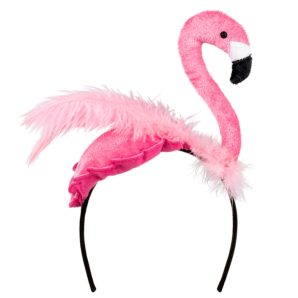 E-Carnavalskleding.nl Diadeem Flamingo