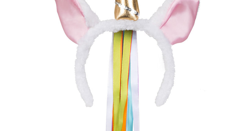 E-Carnavalskleding.nl Diadeem Flashy unicorn