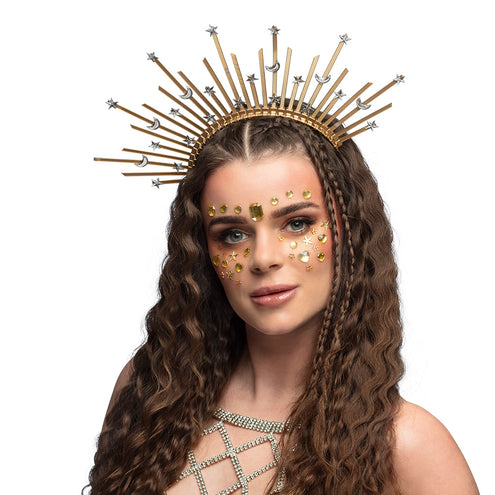 E-Carnavalskleding.nl Diadeem Halo kroon Apollo grieks