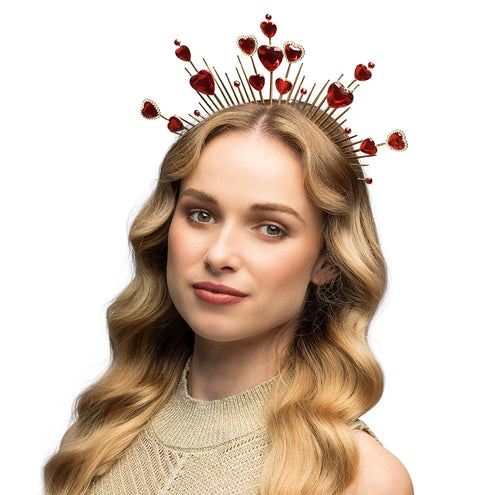 E-Carnavalskleding.nl Diadeem Halo kroon Juliette Valentijn