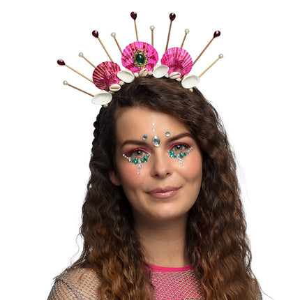 E-Carnavalskleding.nl Diadeem Halo kroon Kira Zeemeermin