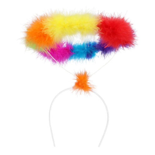 E-Carnavalskleding.nl Diadeem Halo regenboog