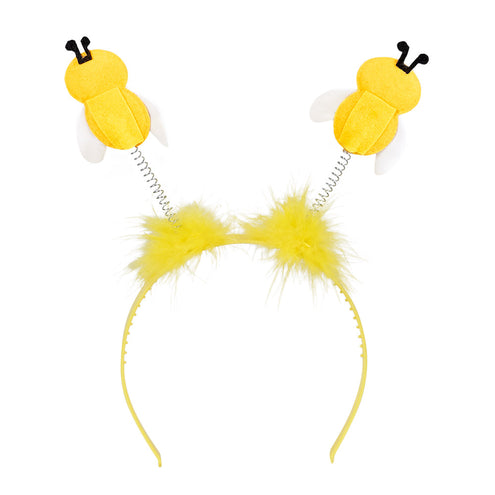 E-Carnavalskleding.nl Diadeem Honingbijtjes glitter