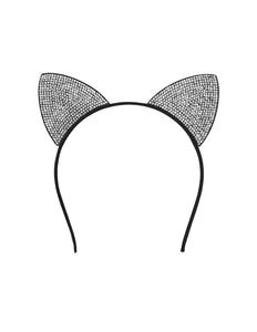 E-Carnavalskleding.nl Diadeem katten oren glitter