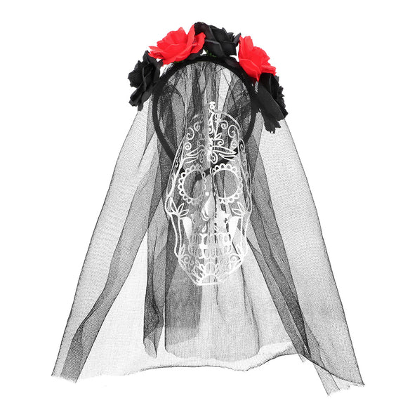 E-Carnavalskleding.nl Diadeem La Calavera