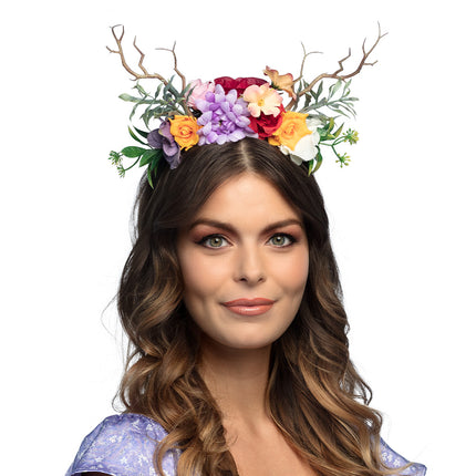 E-Carnavalskleding.nl Diadeem moeder natuur
