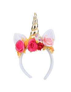 E-Carnavalskleding.nl Diadeem Rosy unicorn