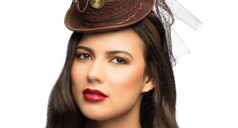 E-Carnavalskleding.nl Diadeem Steamlady deluxe