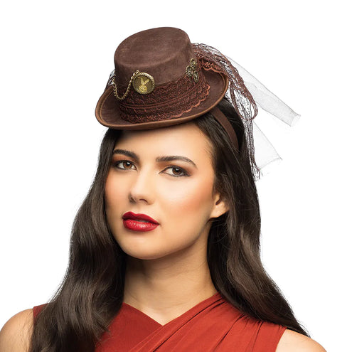 E-Carnavalskleding.nl Diadeem Steamlady deluxe