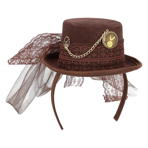 E-Carnavalskleding.nl Diadeem Steamlady deluxe