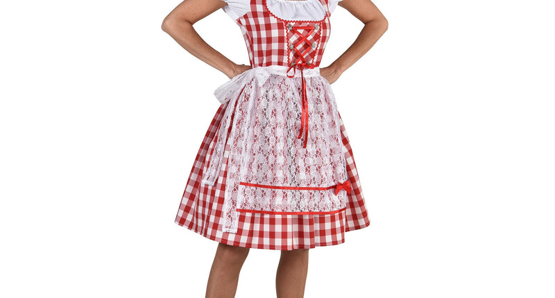E-Carnavalskleding.nl Dirndl jurkje Rosie knielang