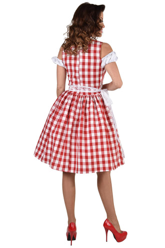 E-Carnavalskleding.nl Dirndl jurkje Rosie knielang