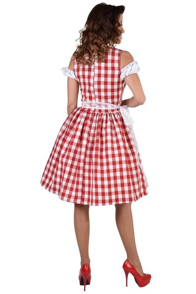 E-Carnavalskleding.nl Dirndl jurkje Rosie knielang