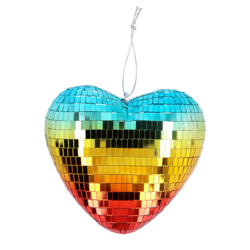 E-Carnavalskleding.nl Discobal Hart regenboog