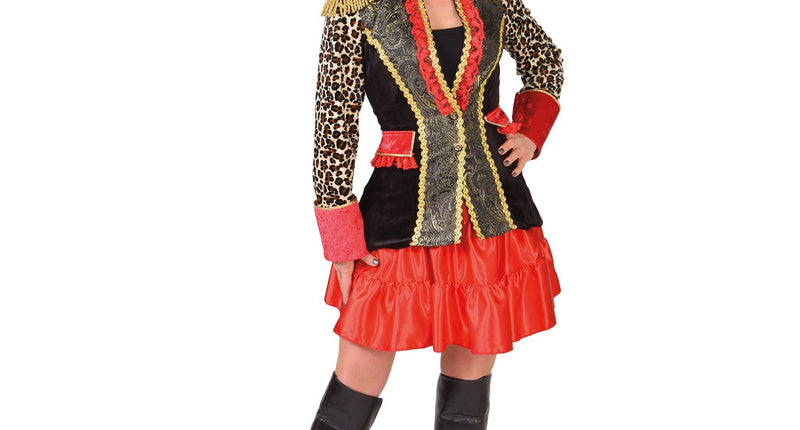 E-Carnavalskleding.nl Dompteuse jas dames Pippa