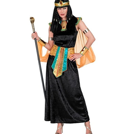 E-Carnavalskleding.nl Egyptische koningin zwart Elsa