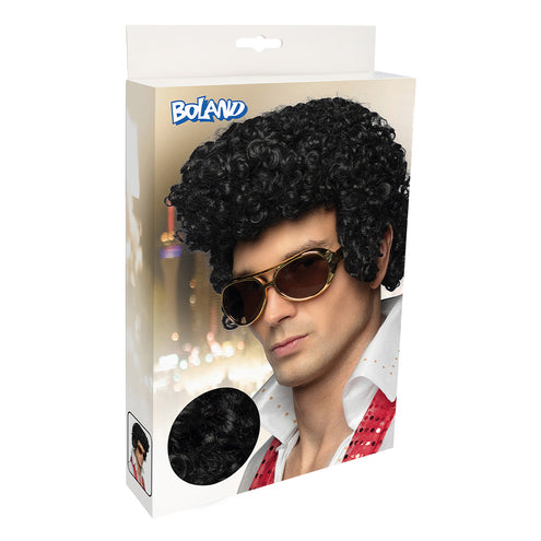 E-Carnavalskleding.nl Elvis Pres pruik Rock 'n Roll