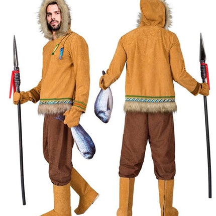 E-Carnavalskleding.nl Eskimo kostuum Sanne dames