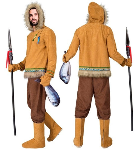 E-Carnavalskleding.nl Eskimo kostuum Sanne dames