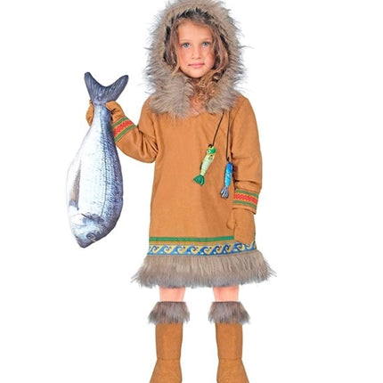 E-Carnavalskleding.nl Eskimo meisje kostuum Jesse kinderen
