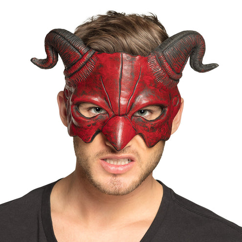 E-Carnavalskleding.nl Foam masker Demoon