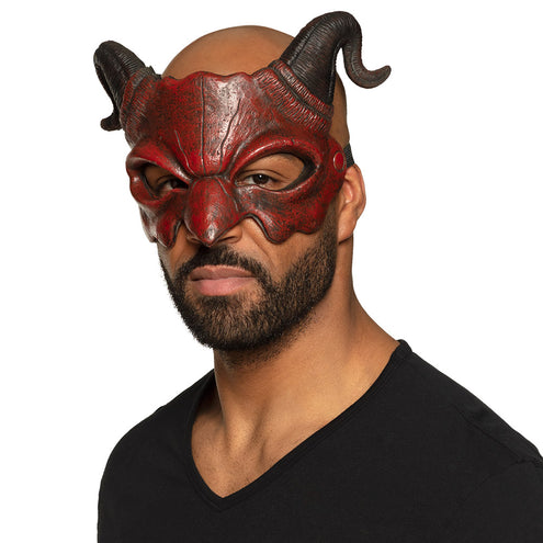 E-Carnavalskleding.nl Foam masker Demoon
