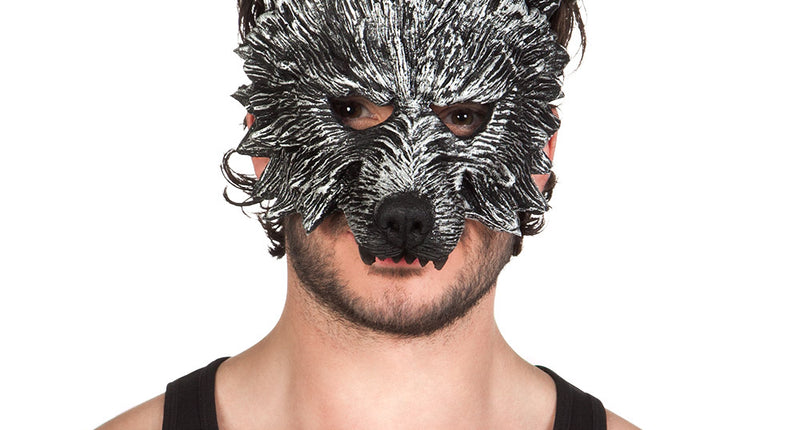 E-Carnavalskleding.nl Foam masker Weerwolf